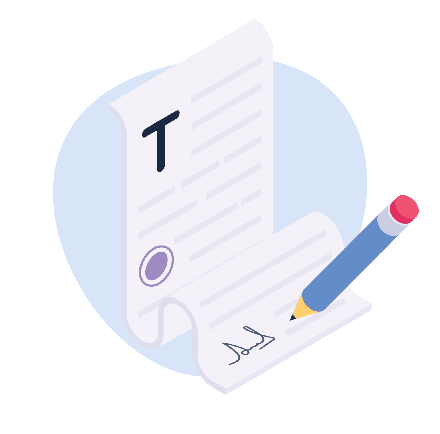 Secure document courier service